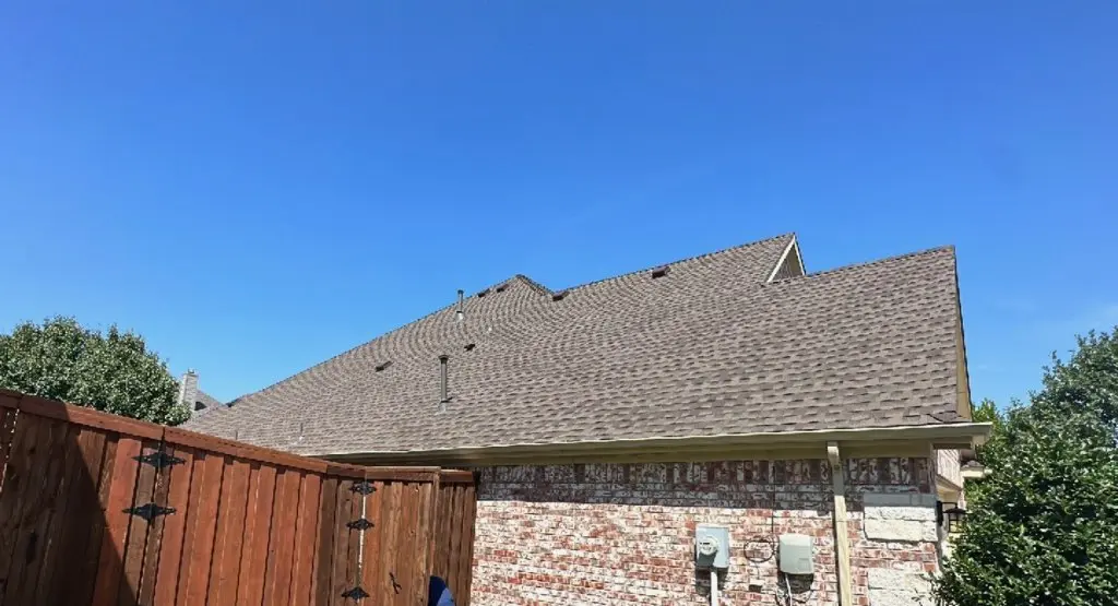 Completed roof replacement project in St. Marys